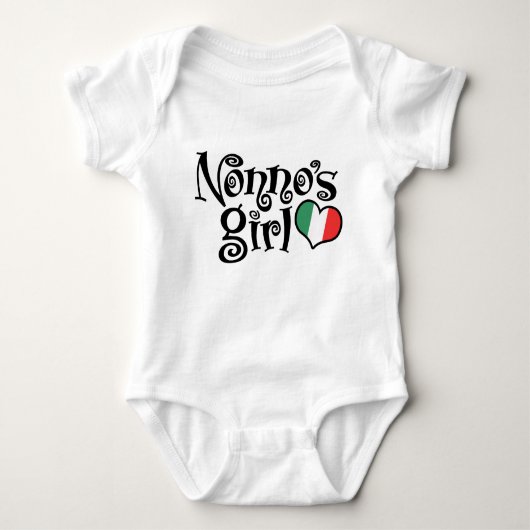 Nonno's Meisje Romper (Voorkant)
