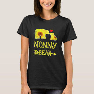 Nonny Beer Sunflower Moeder Vader Familie Matching T-shirt