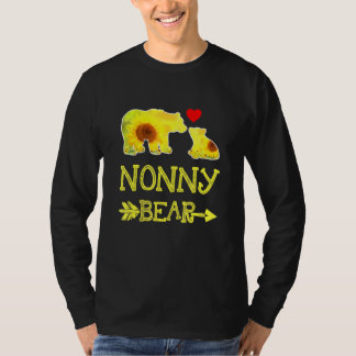 Nonny Beer Sunflower Moeder Vader Familie Matching T-shirt