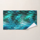 nonpareil kelpie blauwgroen : bad handdoek (Handdoek)