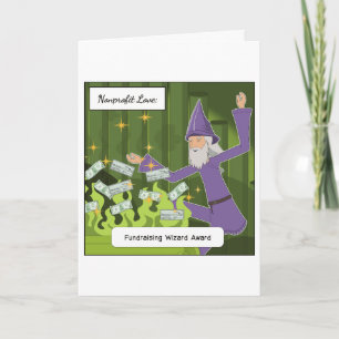 Nonprofit Fundraiser Hartelijk dank Kaart