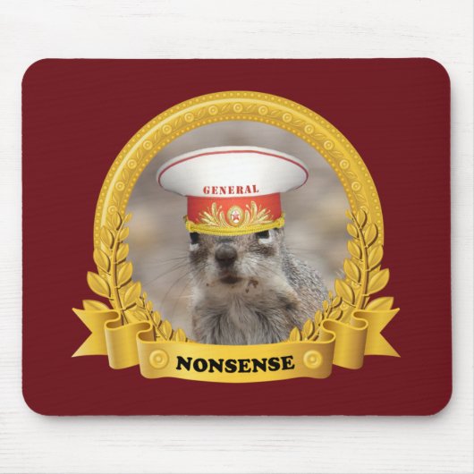 Nonsense Mousepad Muismat (Voorkant)