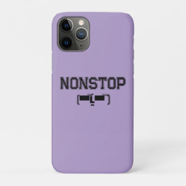 NONSTOP Gym Motivatie Hoodie T-shirt iPhone 11 Pro Hoesje