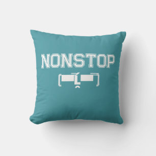 NONSTOP Gym Motivatie Hoodie T-shirt Kussen