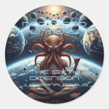 Nontopod komt in de zesde dimensie Sticker