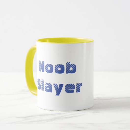 Noob Slayer Coffee-Mok Mok (Voorkant links)