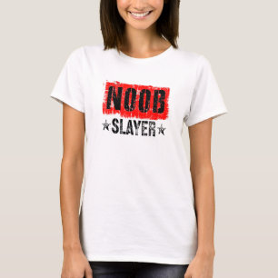 Noob Slayer Pro Gamer Online Spelers T-shirt
