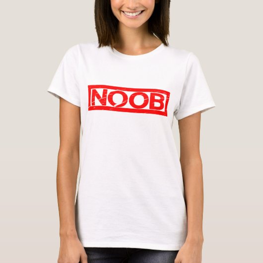 Noob Stamp T-shirt (Voorkant)
