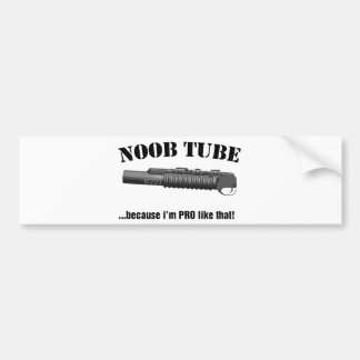Noob Tube PRO Bumpersticker