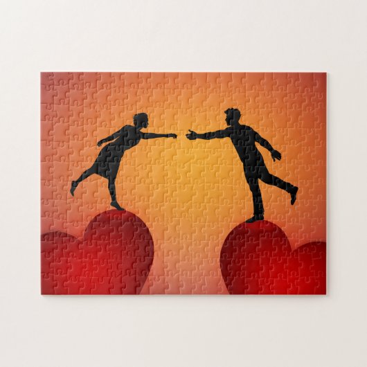 Noodbehoefte aan liefde legpuzzel (Horizontaal)