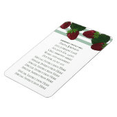 Noodcontactmagneet: aardbei magneet (Linkerzijde)