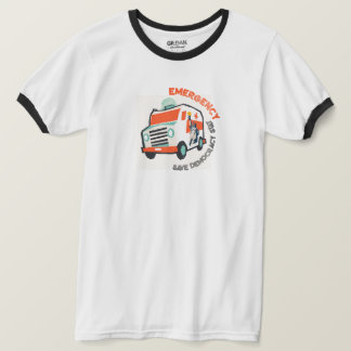 Noodgeval! Red de democratie! ambulance T-shirt