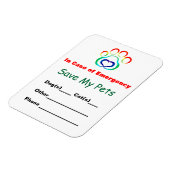 Noodhuisdier Reddingsmagneet Magneet (Linkerzijde)