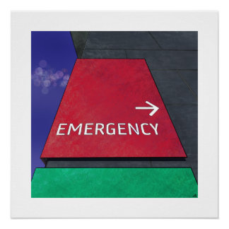 Noodhulpafdeling Perfect Poster