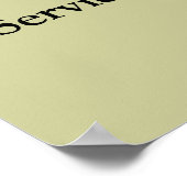 Noodhulpdiensten Poster (Hoek)