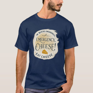 Noodkaas Eet Kaas vrienden T-shirt