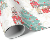 Noodkraker en kerstboom cadeaupapier (Rol Hoek)