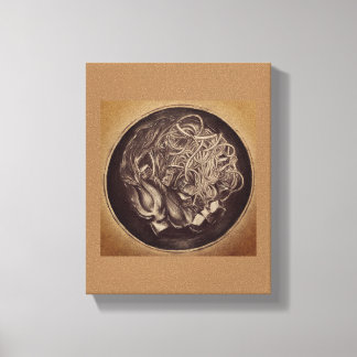 Noodle Bowl Canvas Afdruk