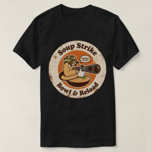  Noodle Bowl Combat Gamer Fun T-shirt