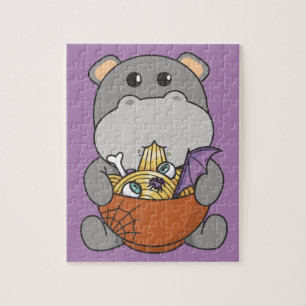 Noodles Japans Noodles Halloween Hippo Ramen Jig Legpuzzel