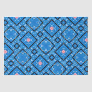 Noodlijdend Blauw Zwart Roze Diamant Tissue Papier