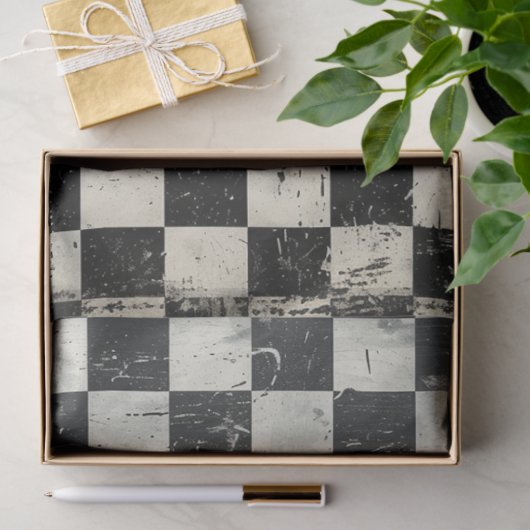 Noodlijdend geruit papier (Geschenk)