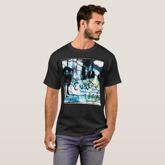 Noodlijdend hoofd op de deur t-shirt (Voorkant volledig)