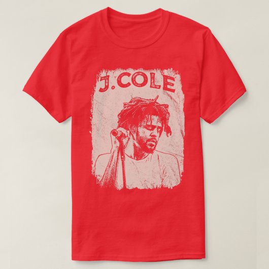  noodlijdend J Cole T-shirt (Design voorkant)