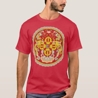  noodlijdend wapen van Bhutan T-shirt