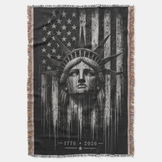 Noodlijdende Amerikaanse Vlag Standbeeld van Vrijh Deken