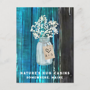 *~* Noodlijdende AP49 QR Mason Jar Feestdagenkaart