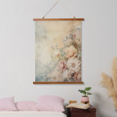 Noodlijdende  Bloemen Hangend Wandkleed (Slaapkamer)