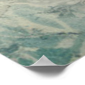 Noodlijdende  Bloemen Poster (Hoek)