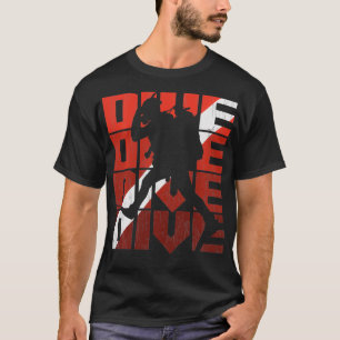 noodlijdende duikduik t-shirt