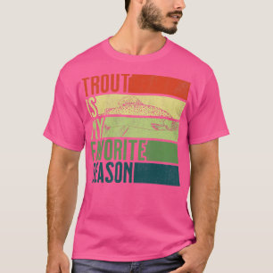 Noodlijdende forel Vist is mijn favoriete zee T-shirt