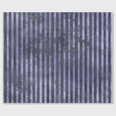 Noodlijdende Grunge Paarse en Zwart Cadeaupapier (Vlak)