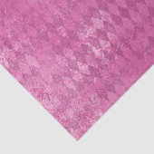 Noodlijdende Hot Pink Harlequin Diamond Tissuepapier (Detail)