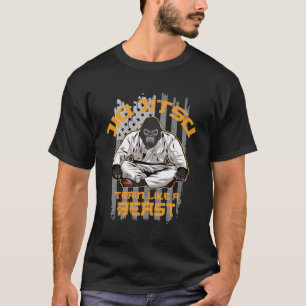 Noodlijdende Jiu Jitsu Fighter BJJ Amerikaanse Mma T-shirt