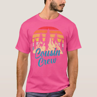 Noodlijdende neef Crew Camping Outdoor Sunset Summ T-shirt