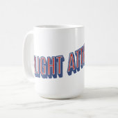 Noodlijdende New Flight Attendant Mok (Voorkant links)