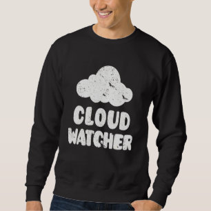Noodlijdende Retro Cloud Watcher Meteoroloog Weath Trui