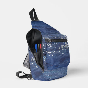 Noodlijdende verf Abstract Sling Bag