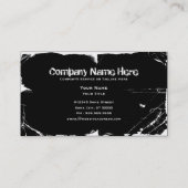 noodlottig visitekaartje (Achterkant)