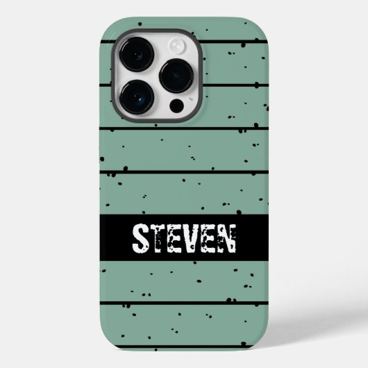 noodlottige groene zonsondergang Case-Mate iPhone case (Achterkant)