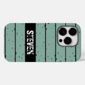 noodlottige groene zonsondergang Case-Mate iPhone case (Achterkant (horizontaal))