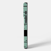 noodlottige groene zonsondergang Case-Mate iPhone case (Achterkant / Links)