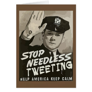 Noodloze tweeten stoppen