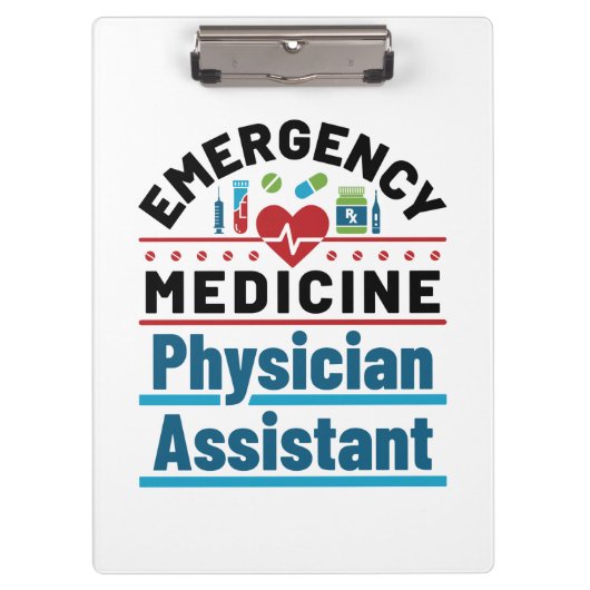 Noodmedicijnassistent Klembord (Voorkant)