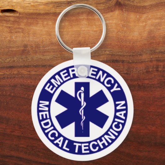 NOODMEDISCHE TECHNICIËNTEN EMT SLEUTELHANGER (Voorkant)