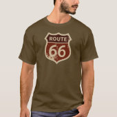 Noodroute 66 | Retro | T-shirt (Voorkant)